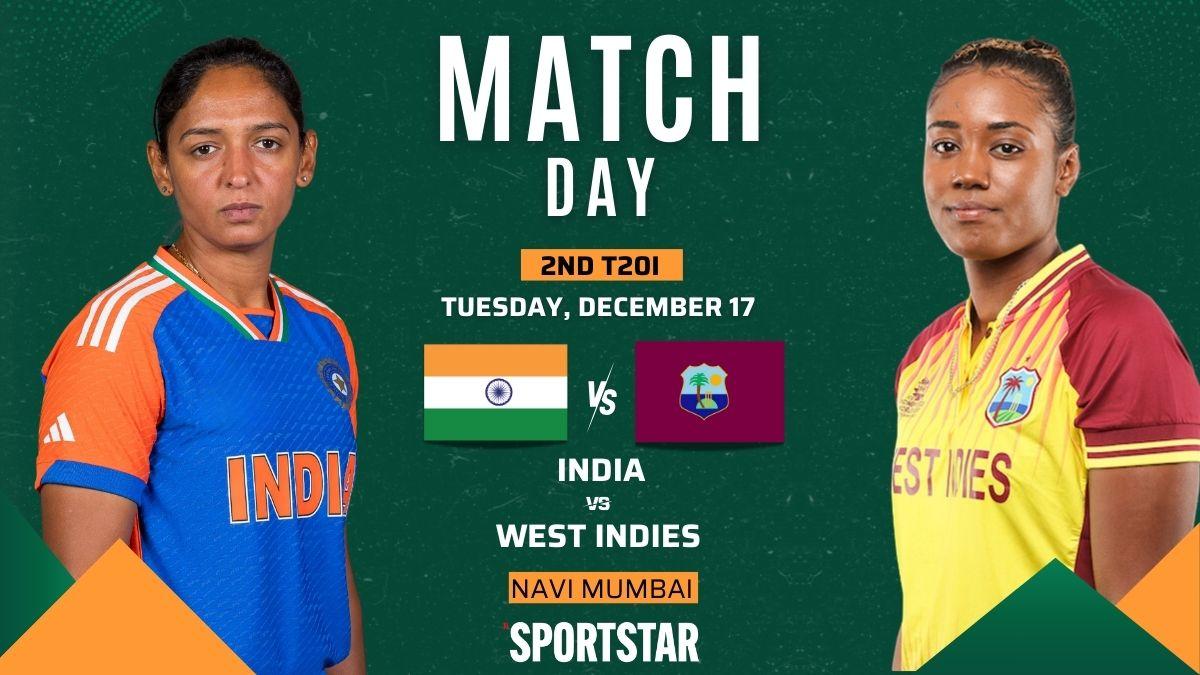 IND-W vs WI-W, 2nd T20I Live Score: Mandhana, debutant Bist look to steady the ship